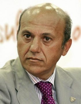 Der Präsident des spanischen Fußball-Erstligisten FC Sevilla, José María del Nido