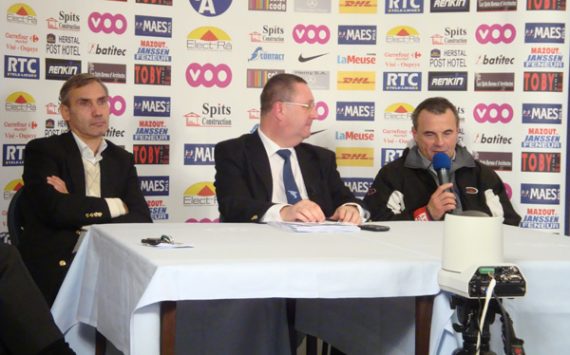 Trainer Wolfgang Frank war zufrieden mit der Leistung seiner Mannschaft