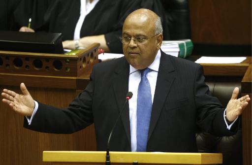 Der südafrikanische Finanzminister Pravin Gordhan