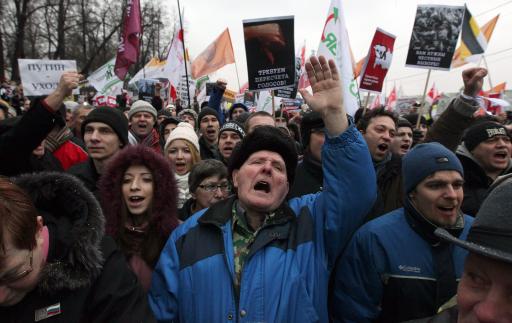 Wieder Proteste gegen Wahlausgang in Russland