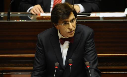 Elio Di Rupo verliest seine Regierungserklärung