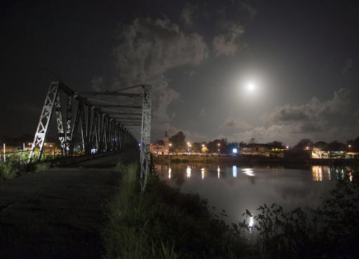 Blick auf den europäischen Weltraumbahnhof Kourou in Französisch-Guayana