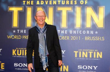Der ehemalige "Tintin"-Schauspieler Jean-Pierre Talbot bei der Premiere in Brüssel