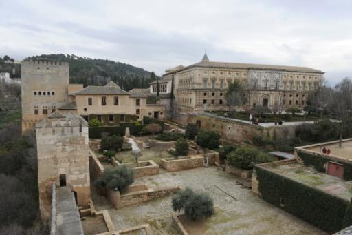 Der Nasrid Palast in der Alhambra in Granada