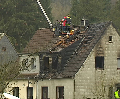 Brand in Aachen: drei Kinder tot