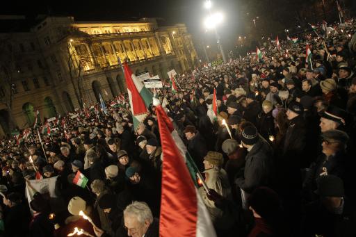 Demo in Budapest