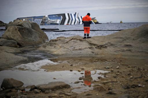 Costa Concordia: Schlechtes Wetter verzögert Abpumpen