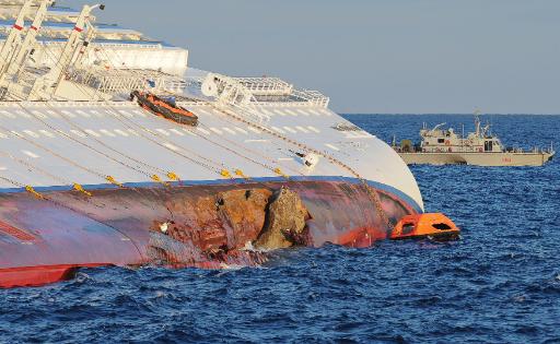 Die "Costa Concordia"