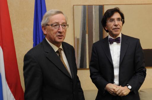 Elio Di Rupo zu Antrittsbesuch bei Jean-Claude Juncker