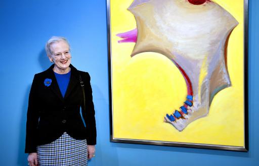Königin Margrethe stellt Kunstwerke aus