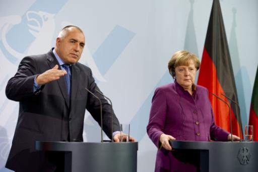 Kanzlerin Angela Merkel und Bulgariens Ministerpräsident Boiko Borissow