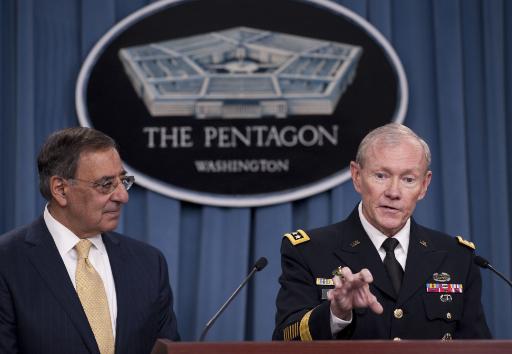 US-Verteidigungsminister Leon Panetta und Generalstabschef Martin Dempsey