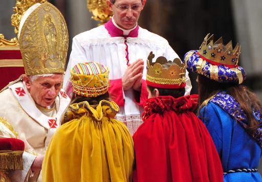 Der Papst und die "Heiligen Drei Könige"