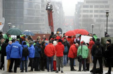 Generalstreik in Belgien: Brüssel
