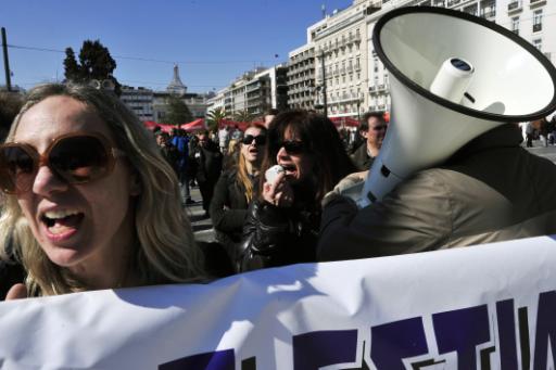 Athen: Proteste gegen die griechische Sparpolitik