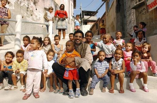 Kinder in der "Favela de la Providencia" in Rio de Janeiro