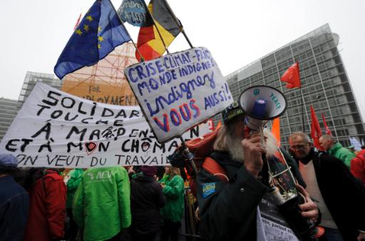 Demo in Brüssel