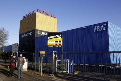 Duracell-Fabrik in Mechelen