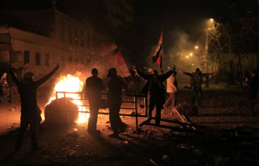 Gewalt und Proteste dauern an (Bild aus Kairo)