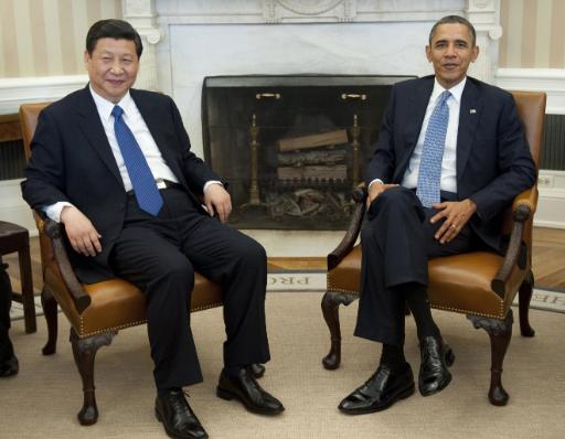 Chinas künftiger Staatschef Xi Jinping bei US-Präsident Barack Obama