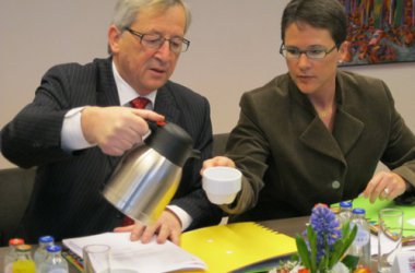 Jean-Claude Juncker als Gast der DG in St. Vith