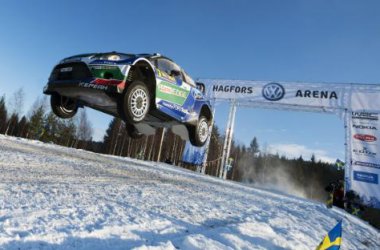 Jari-Matti Latvala Sieger der Rallye Schweden