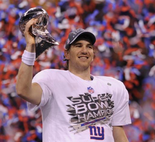 Giants-Spielmacher Quarterback Eli Manning