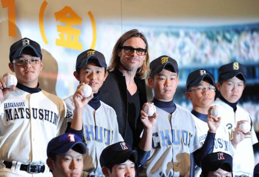 Brad Pitt auf Promotion-Tour in Japan