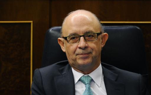 Der spanische Finanzminister Cristóbal Montoro