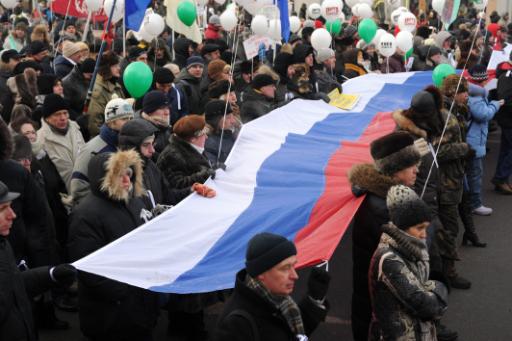 Demo in Moskau