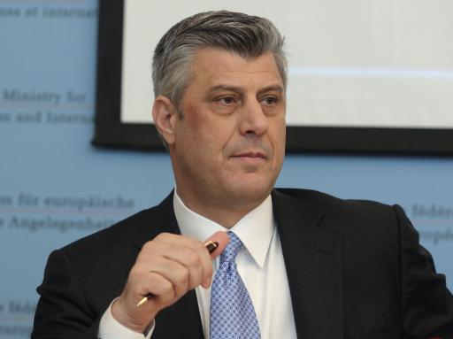 Kosovo- Regierungschef Hashim Thaci