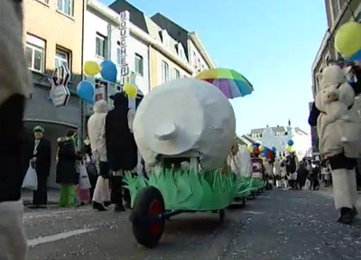 Eupener Rosenmontagszug geht traditionellen Weg