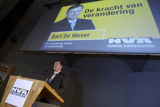 Bart de Wever am 3. März 2012