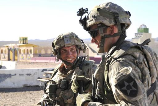 Unteroffizier Robert Bales (li.) am 23. August 2011