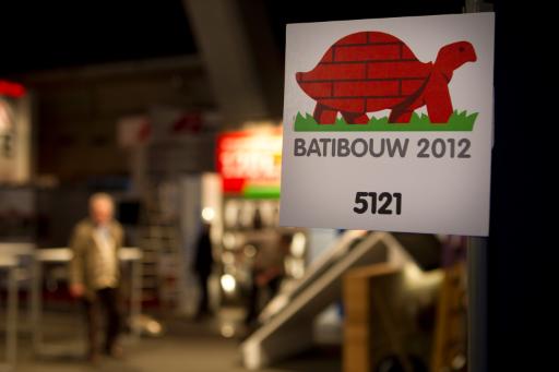 Vorbereitungen zur Batibouw 2012
