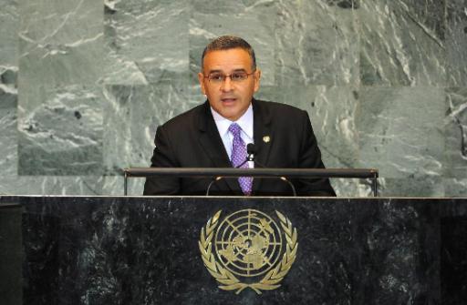 Der Präsident von El Salvador, Mauricio Funes