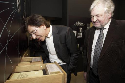 Di Rupo im Genter Stadtarchiv