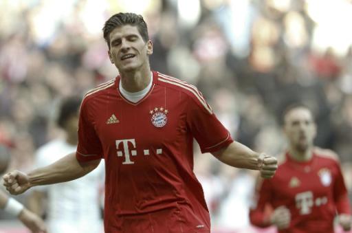 Mario Gomez steuert drei Tore zum 7:1-Sieg der Bayern bei