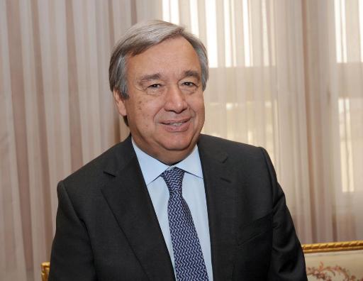 Antonio Guterres, Chef des UN-Flüchtlingskommissariats (UNHCR)