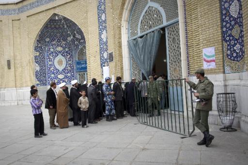 Wahlen im Iran - Bild aus der Stadt Qom, 130 Kilometer östlich von Teheran