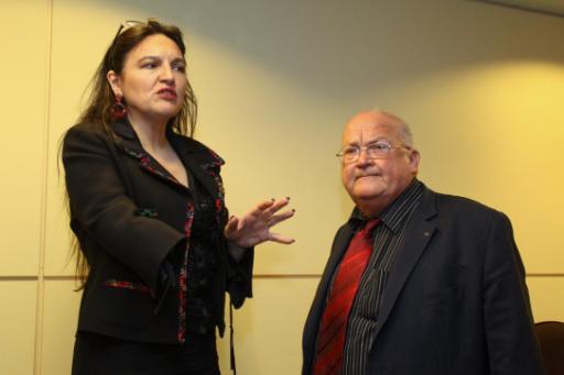 Marie-Christine Marghem mit Jean-Luc Dehaene (21.11.11)