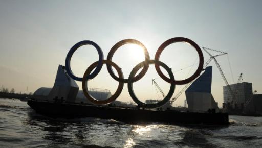 Olympische Ringe in London