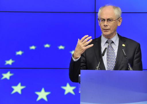 EU-Ratspräsident Herman Van Rompuy