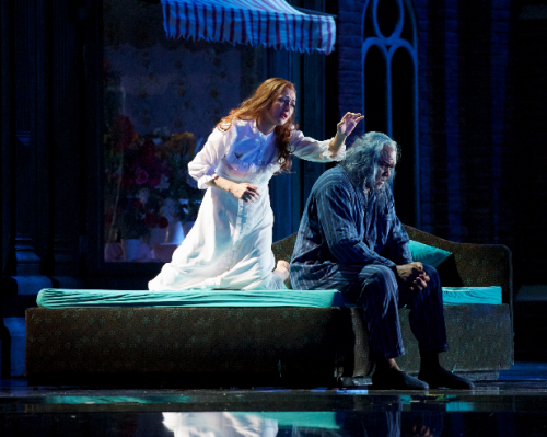Myrto Papatanasiu und Willard White in der Oper "Rusalka"