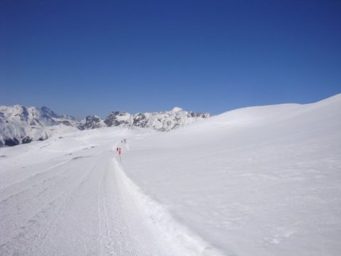 Bei bestem Wetter wurde Schul-WM der Skifahrer ausgetragen