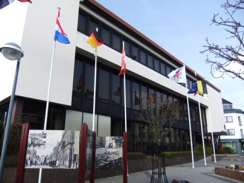 Das Rathaus der Stadt St.Vith