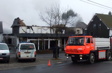 Faymonville: Brand im Hotel "Au Vieux Sultan"