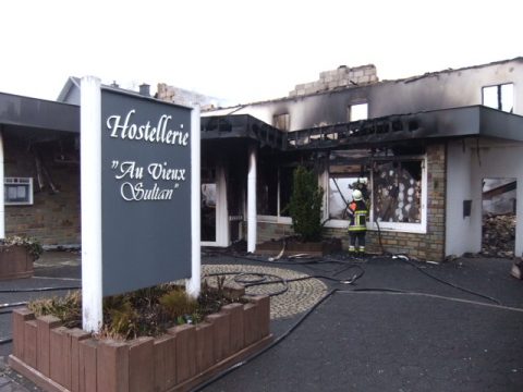 Faymonville: Brand im Hotel "Au Vieux Sultan"