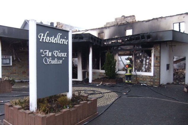 Faymonville: Brand im Hotel "Au Vieux Sultan"