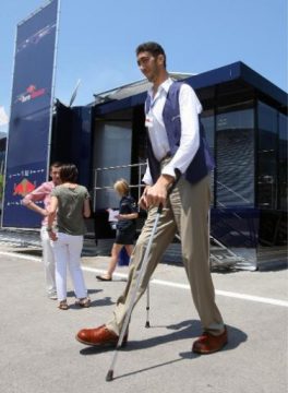 Sultan Kösen, der größte Mensch der Welt